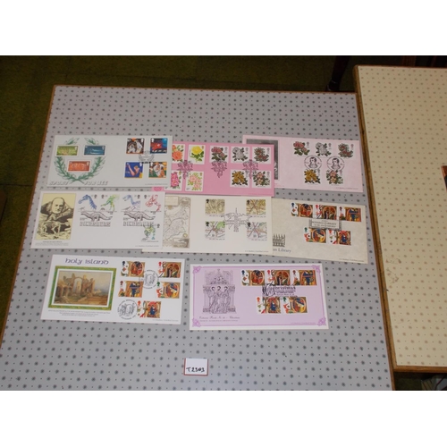 2693 - UK FDCs; 1991 seln. of eight Bradbury illus. covers, cat.£190.