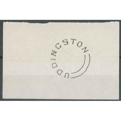 2748 - Scottish Postal History; a slip of white paper with a super strike (dare one say 