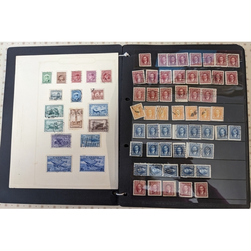 42 - Canada; 1898-1937 used in album (inc. 1898 set to 20c), packet of dupl. Small Queen 3c used, and lat... 