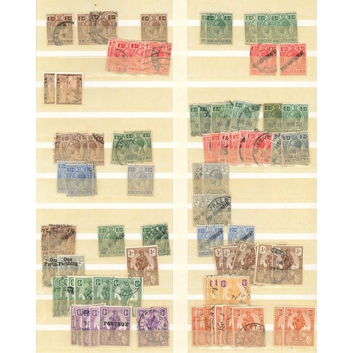 244 - Malta; early to modern m. & u. stock in stockbook. Mainly cheaper but with some medium values, a... 