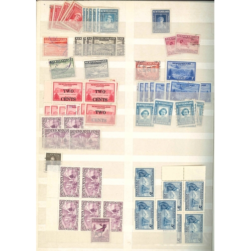 39 - Canada; two stockbooks (each 32-sides) of early to fairly modern stamps, majority used (more mint la... 