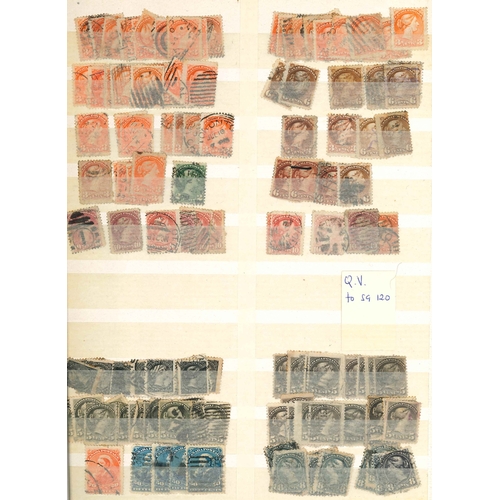 39 - Canada; two stockbooks (each 32-sides) of early to fairly modern stamps, majority used (more mint la... 