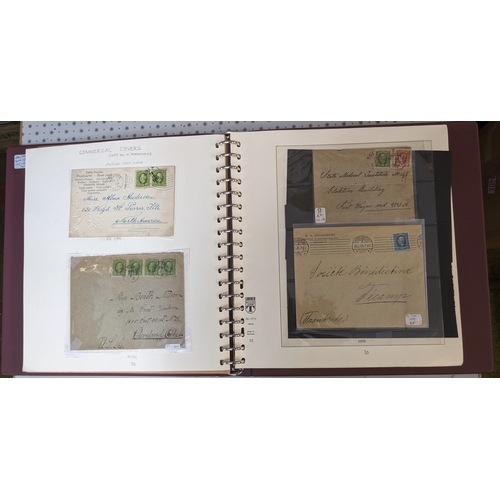 323 - Sweden; 1928-79 collection in album of airmail covers, both philatelic and commercial (30) plus a fe... 