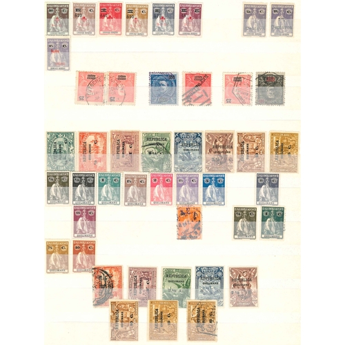 295 - Portuguese Colonies; attractive collection in stockbook (25 sides with stamps) of Moçambique ... 