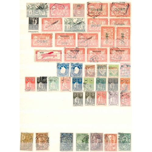 295 - Portuguese Colonies; attractive collection in stockbook (25 sides with stamps) of Moçambique ... 