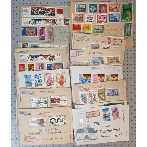 1796 - Germany; East Germany; 1964-89 bundle of first day covers, probably all different (c.105). Also some... 