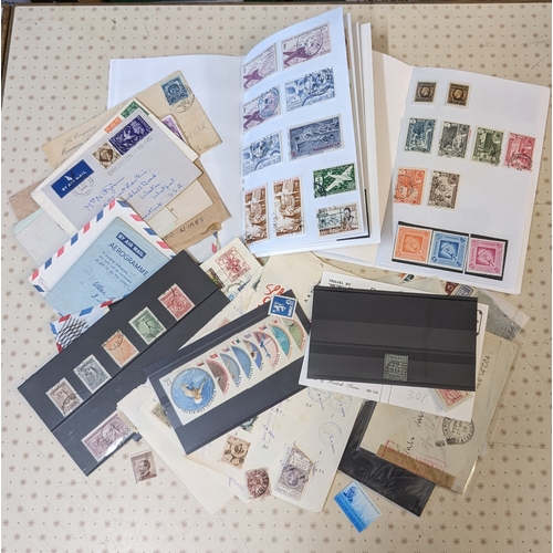 367 - Mixed Lots; plastic tub with a reasonable quality world mix of stamps. Some in exchange book remaind... 