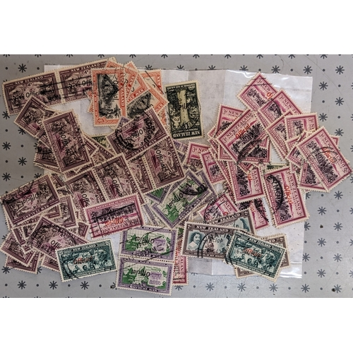 259 - New Zealand; Official; 1940 Centennial ½d (2), 2d (5), 3d (30).4d (32), 6d (17), 8d (7), and ... 