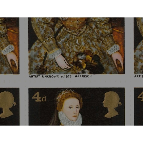 2783 - UK; 1968 Paintings 4d complete u.m. sheet of 60, one with the 