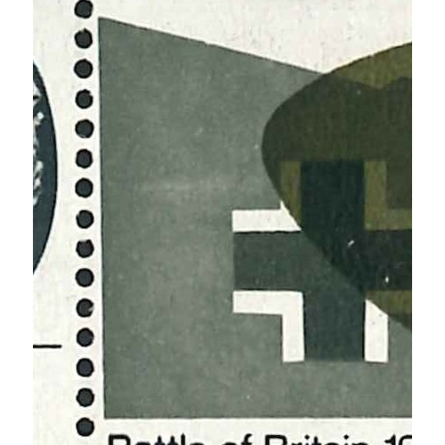 2726 - UK; 1965 Battle of Britain 4d non-phos. sixblock including both the 