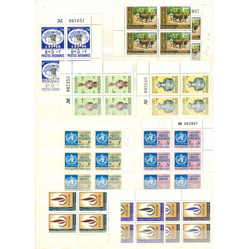 1032 - Mixed Lots; Foreign; stockbook (25 sides with stamps) of often duplicated Afghanistan, Albania (larg... 