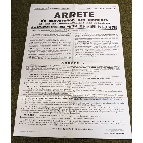 107 - France; Ephemera; February to October 1940 selection of newspapers (single sheets) including many re... 