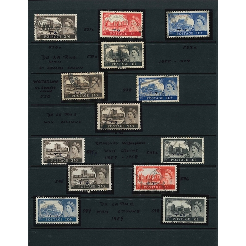 771 - UK Collections; 1937-70 (and a few later) m. & u. colln. on stockleaves. Decent run of KG6 inc. ... 