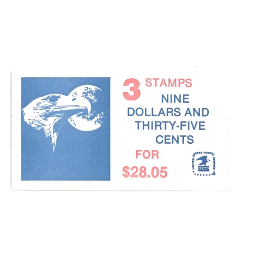 2569 - USA; Booklets; 1983 Eagle and Moon u.m. booklet of three stamps. SG SB115, face value $28.05 (= c.&p... 