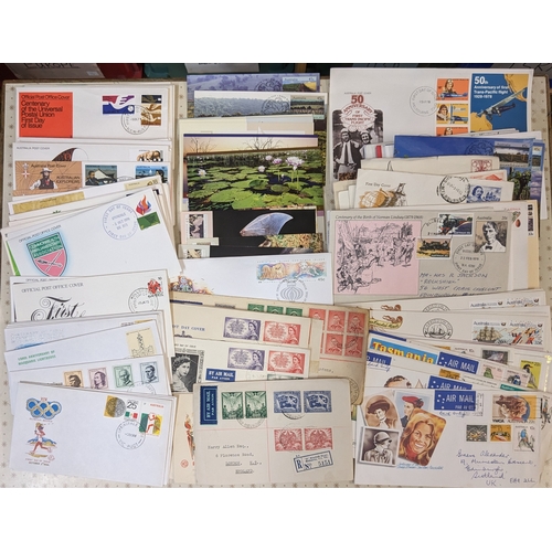 17 - Australia; c.1968-78 bundle of mainly first day covers, majority illus. unaddressed. Also some earli... 