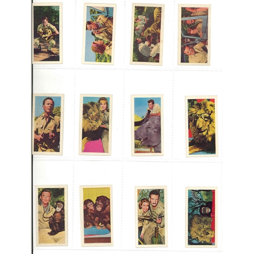 1114 - Trade Cards; Cadet Sweets; 1969 Daktari part set (23 of 25) v.f.... 