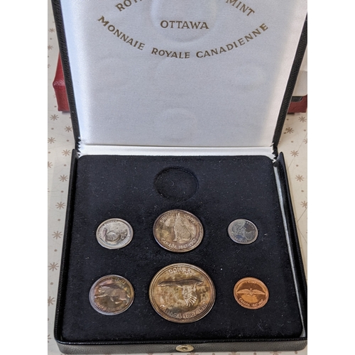 1209 - Coins; Canada; 1967 Centennial mint set in box, but missing the gold $20.... 