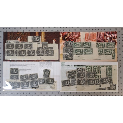 241 - Malayan States; duplicated lot of the 1957-61 pictorial definitives (1c, 2c, 4c, and 8c values), oft... 