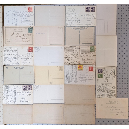 1266 - Postcards; Sweden; selection of 20 used and unused cards. Also 2 Norway.... 