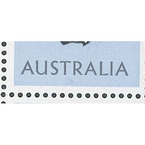 1366 - Australia; 1965 Churchill 5d corner eight-block, the upper right stamp with 