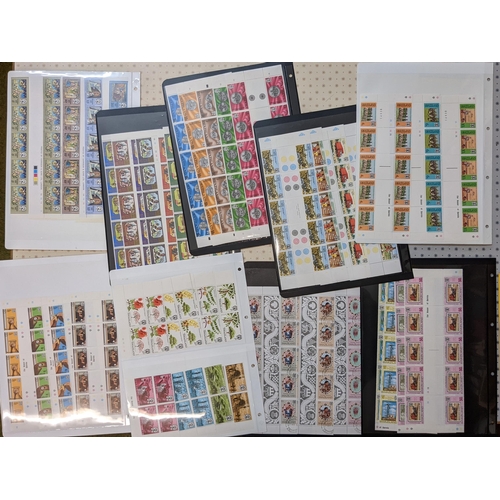 2383 - Swaziland; 1978-81 range of commem sets mainly in gutter blocks of ten sets, plus a few defins and m... 