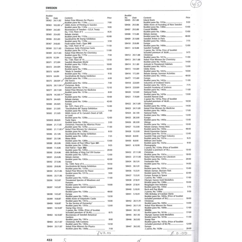 2408 - Sweden; 1965-92 all-different range of u.m. booklets inc. a few scarcer e.g. SG nos. SB181S, SB191S,... 
