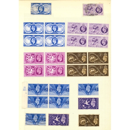 768 - UK Collections; 1841-1988 mainly used colln. in album with QV Penny Reds (c.50 mixed), a few other Q... 