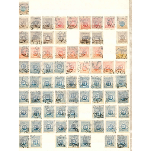 322 - Sweden; stockbook (32 sides) with duplicated mainly defins, majority used. Includes Ring Types (c.22... 