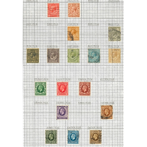 765 - UK Collections; 1841-1970 small colln. on pages with two 1841 2d blue used pairs, 1925 Wembley set l... 