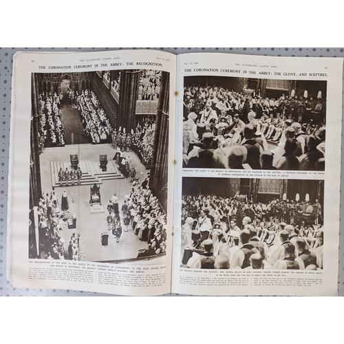 1282 - Ephemera; Illustrated London News 1937 Coronation Edition, Everybody's Weekly 1953 Coronation Number... 