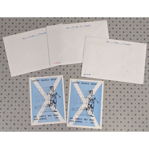 3244 - UK Philatelic Covers; 1984 selection of items for 60th Anniversary of Eric Liddell's gold medal at P... 