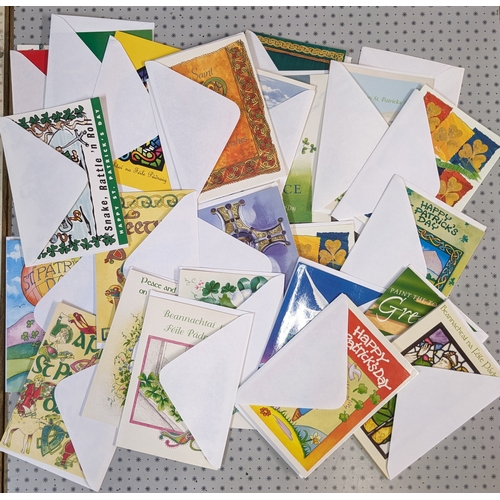 1991 - Ireland; c.1990s bundle of maxi-cards (44), St. Patrick's Day cards with envelopes (28), St. Patrick... 