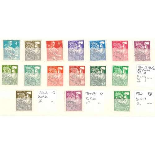 98 - France; stockbook of mixed items inc. postage dues (inc. 1871-78 two of 25c u., 60c used and thinned... 