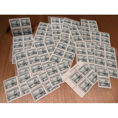 Canada; 1942-48 War Effort 4c unmounted mint. A wholesale lot of 126 ...