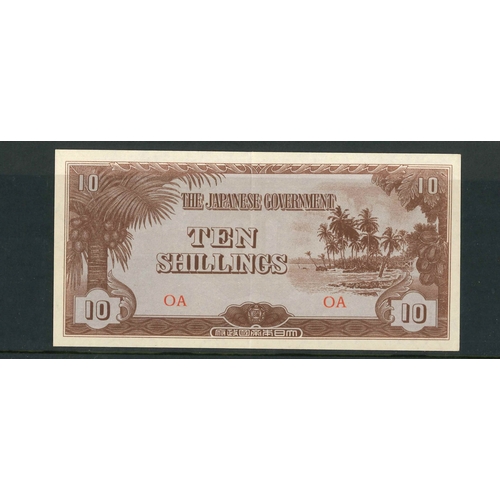 144 - Banknotes; Oceania (Japanese Occupation of Solomon Islands, Gilbert & Ellice Islands, and Papua ... 