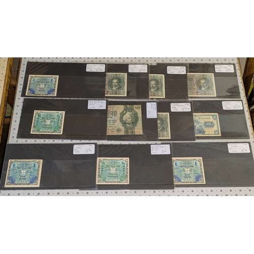 77 - Banknotes; Germany; bundle of notes presented and priced for retail sale at between £1 and £20 each.... 