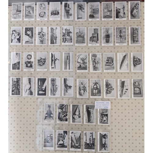 Cigarette Cards; Rothmans; 1935 Modern Inventions set (50), mainly very ...