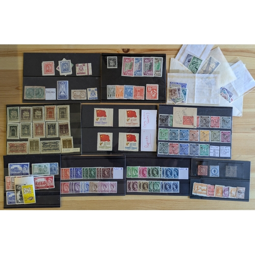 STAMP SECTION STARTS HEREMixed Lots; smallish box with an all-world mix ...