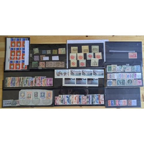 STAMP SECTION STARTS HEREMixed Lots; smallish box with an all-world mix ...