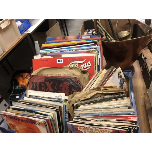 157 - BOX OF RECORDS