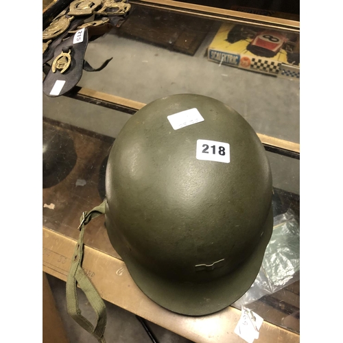 218 - GERMAN HELMET