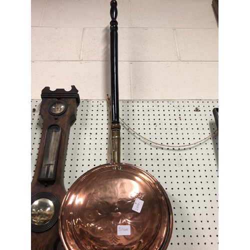 326A - COPPER BED WARMER