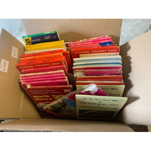 127A - QUANTITY OF ORDINANCE SURVEY MAPS