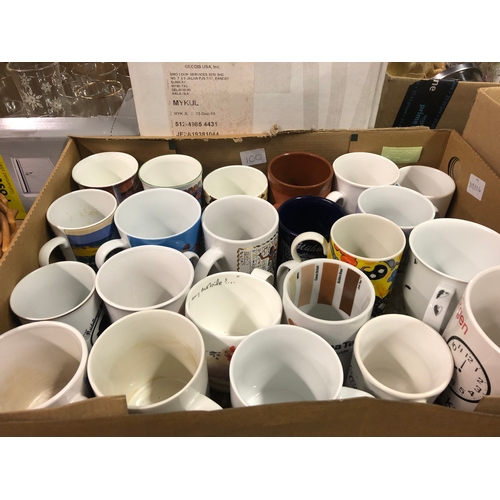 100 - x2 BOXES OF MUGS