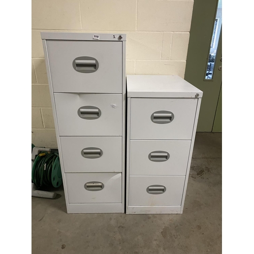 510 - 2 METAL FILING CABINET