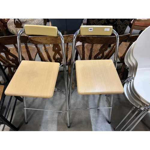 464 - x2 KITCHEN STOOLS