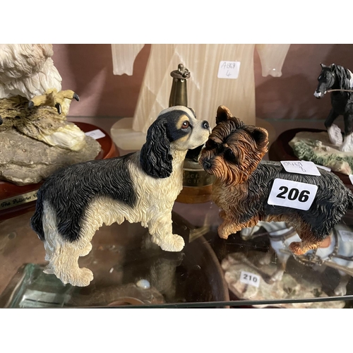 206 - X2 DOG FIGURES & MINERS TROPHY