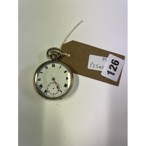 126 - OLD POCKET WATCH