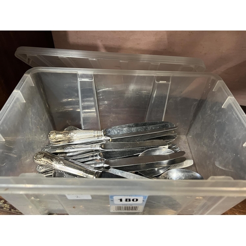 180 - 44 PIECE KINGS PARKER CUTLERY