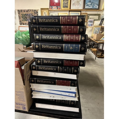 48 - LARGE QUANTITY OF BRITANNICA ENCYCLOPEDIAS